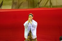 陰陽師役の川原一馬。（Photo by DAZZLE）