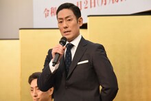 「明治座 三月花形歌舞伎」製作発表より、中村勘九郎。