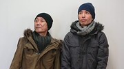 左から河野洋一郎、山田百次。