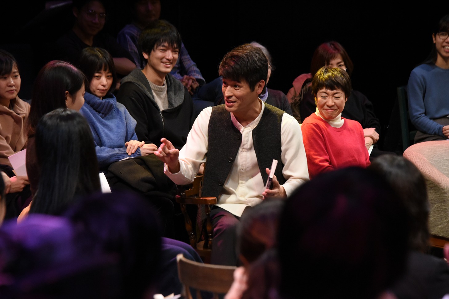 「エブリ・ブリリアント・シング～ありとあらゆるステキなこと～」ゲネプロより。
