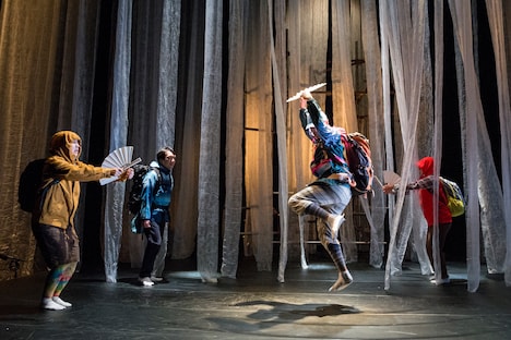 烏丸ストロークロック「まほろばの景2020」より。(撮影:東直子)