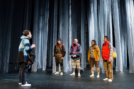 烏丸ストロークロック「まほろばの景2020」より。(撮影:東直子)