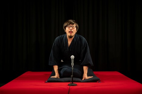 「劇団『地蔵中毒』寄席 vol.1～ふやけ寿司再生工場～」より大谷皿屋敷。（撮影：塚田史香）