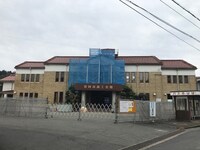 江原河畔劇場改装の様子。