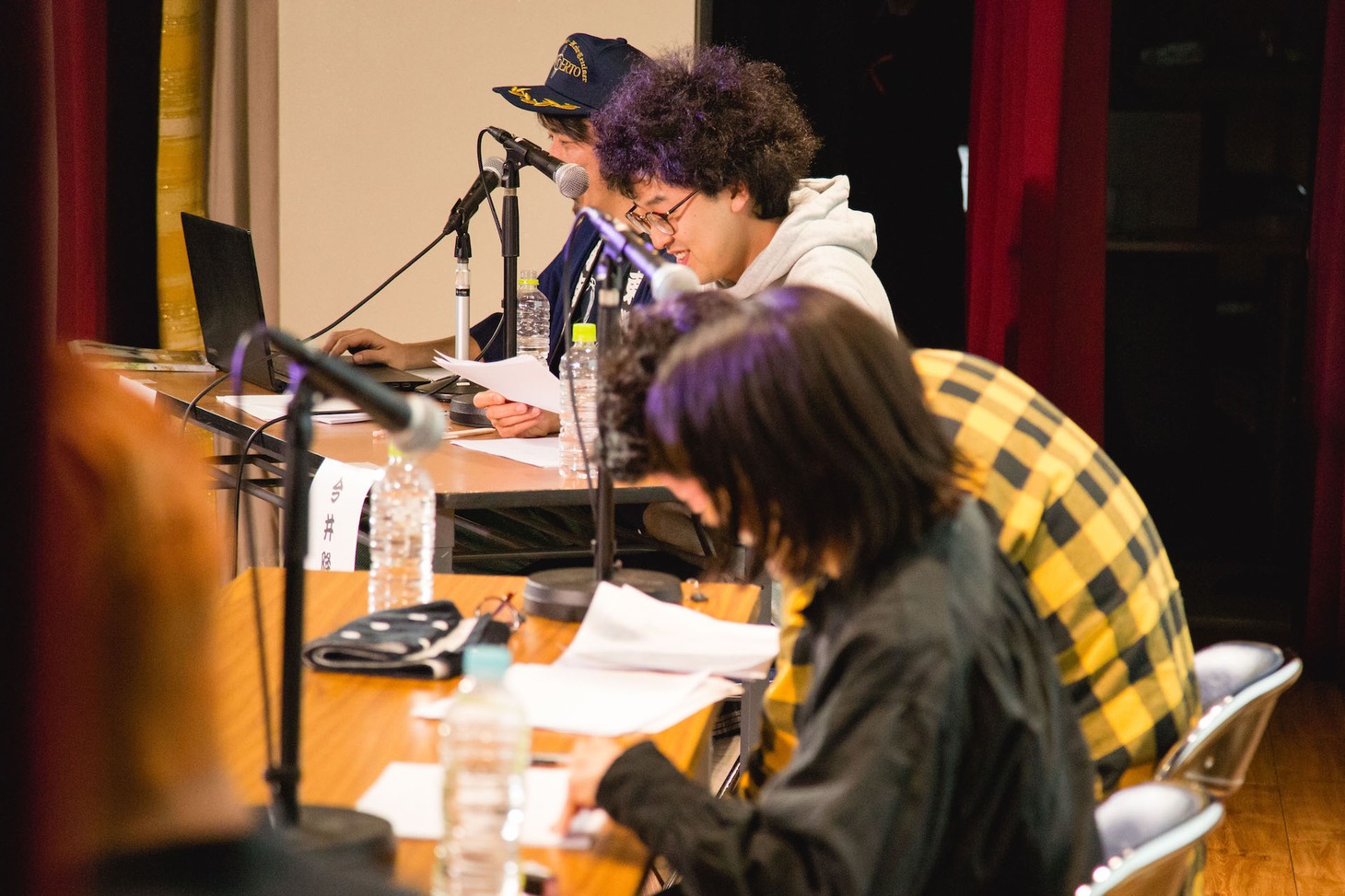 岩井秀人（WARE）プロデュース「いきなり本読み！」より。