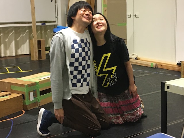 CBGKシブゲキ!! presents「春母夏母秋母冬母」稽古の様子。