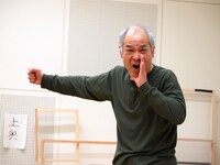 「カノン」稽古場の様子。