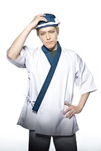 高木俊扮するサイモン・ブレジネフ。