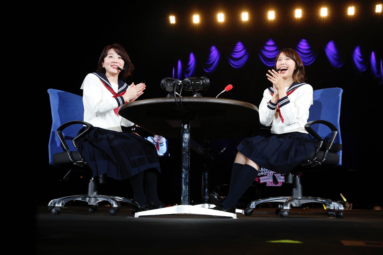 ニッポン放送「ももいろクローバーZ ももクロくらぶxoxo ～バレンタイン DE NIGHT だぁ～Z！2020」2月8日公演の様子。