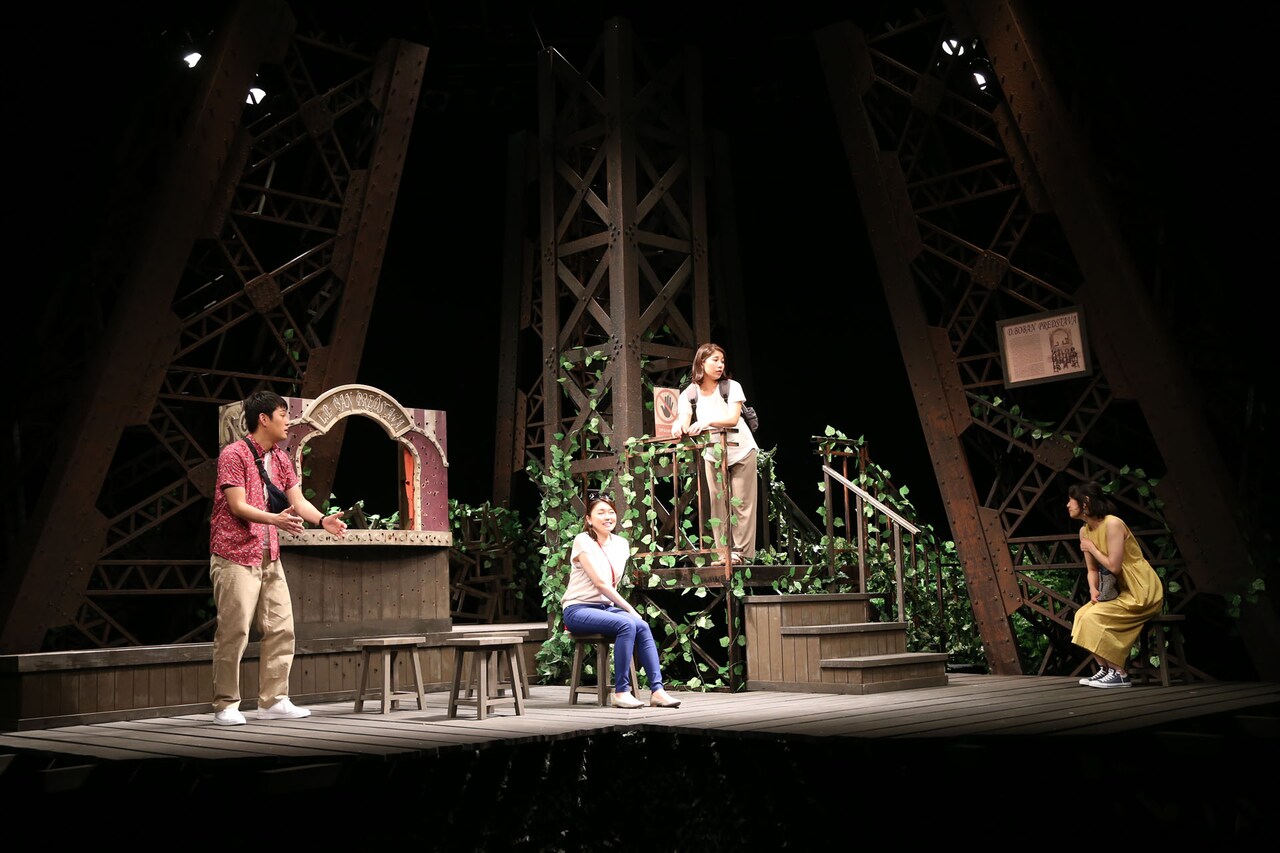 MONO「その鉄塔に男たちはいるという+」より。（撮影：谷古宇正彦）