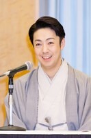 令和2年3月歌舞伎公演「通し狂言 義経千本桜」取材会より、尾上菊之助。（提供：国立劇場）