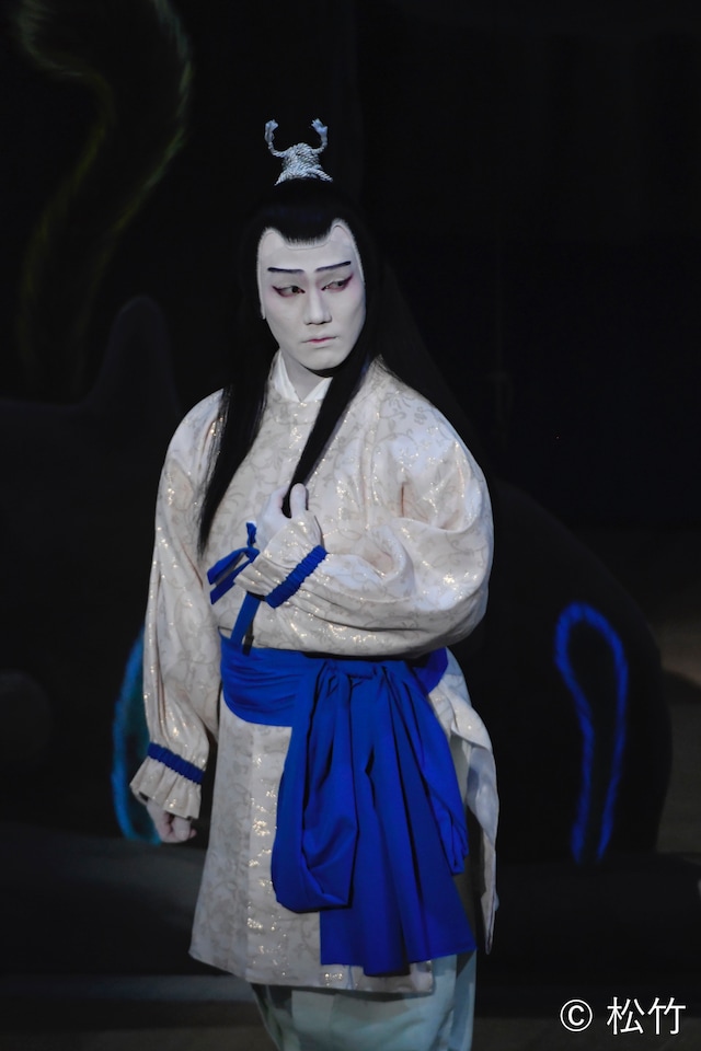 新作歌舞伎「風の谷のナウシカ」より、中村歌昇演じるセルム。