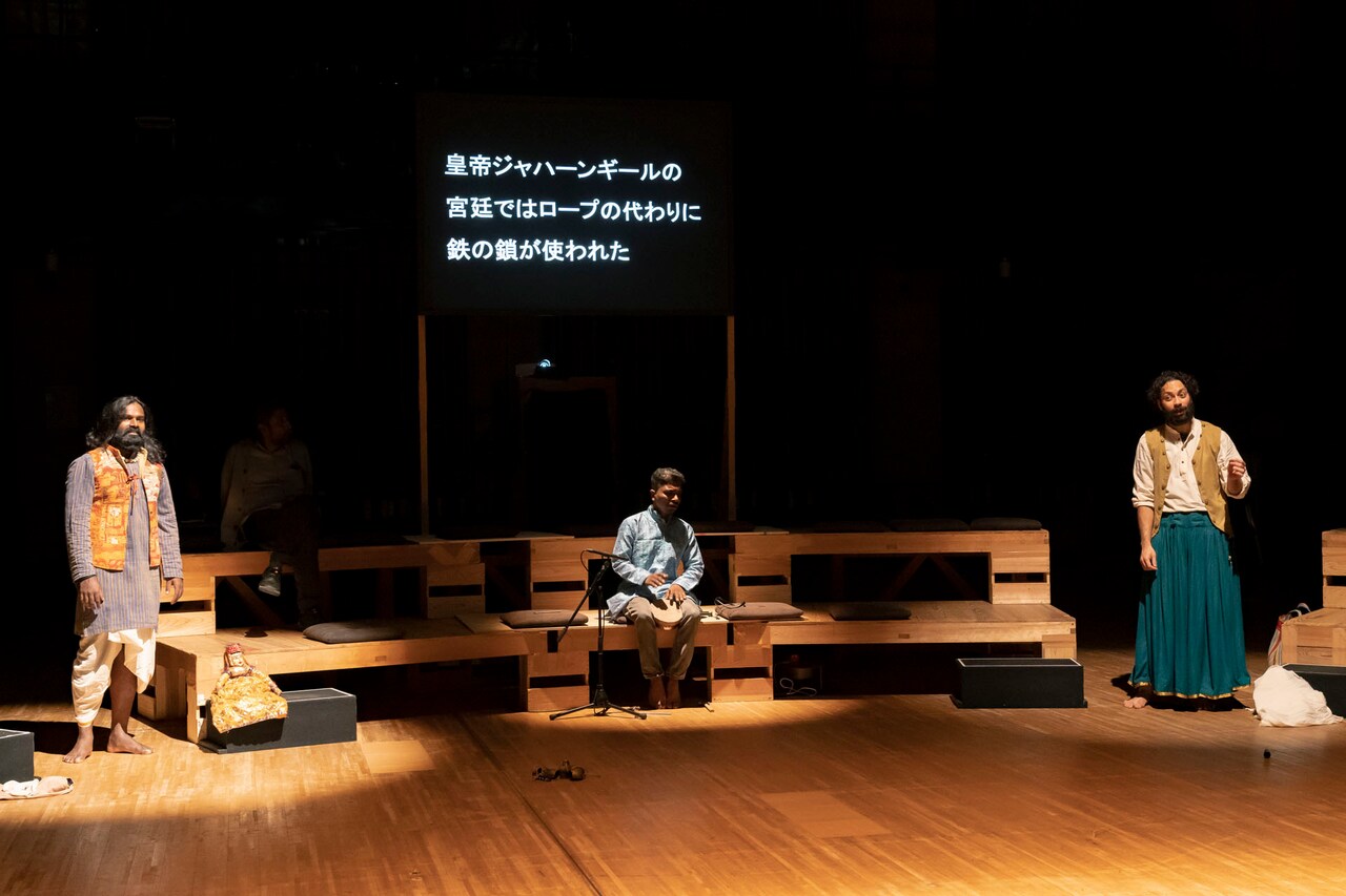 インドの口承叙事詩を取り入れた世界初演作「インディアン・ロープ～」開幕