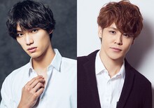 左から福士蒼汰、宮野真守。