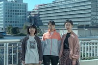 左から浅香綾音、田尻知沙、小林春菜。