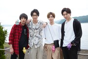 「ツキステ。TV」より、SolidSメンバーを演じるキャスト。(c)TSUKISTA.TV3 (c)S.Q.S TV2 (c)ivestaTV