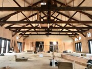 江原河畔劇場改装の様子。