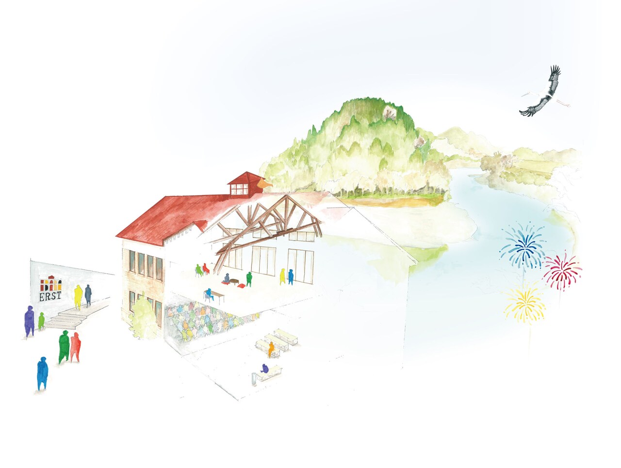 江原河畔劇場プレオープン公演は青年団「隣にいても一人」、2020年度ラインナップも