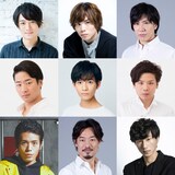 上段左から株元英彰、太田将熙、村瀬文宣。中段左から竹之内景樹、林勇輝、中村悠希。下段左から高澤礁太、森大、向野章太郎。