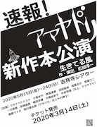 アマヤドリ 2020本公演「生きてる風」チラシ