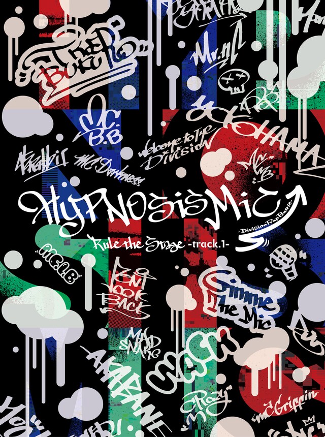 「『ヒプノシスマイク-Division Rap Battle-』Rule the Stage -track.1-」初回限定盤Blu-ray / DVDのビジュアル。