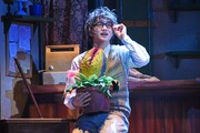 ミュージカル「リトル・ショップ・オブ・ホラーズ」ゲネプロより、三浦宏規演じるシーモア。