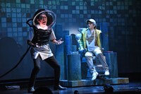 ミュージカル「リトル・ショップ・オブ・ホラーズ」ゲネプロより。