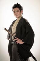 井俣太良扮する近藤勇。