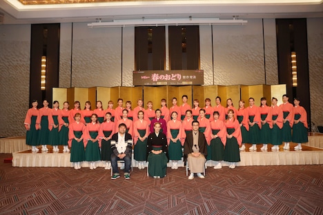 OSK日本歌劇団「レビュー春のおどり」製作発表より。