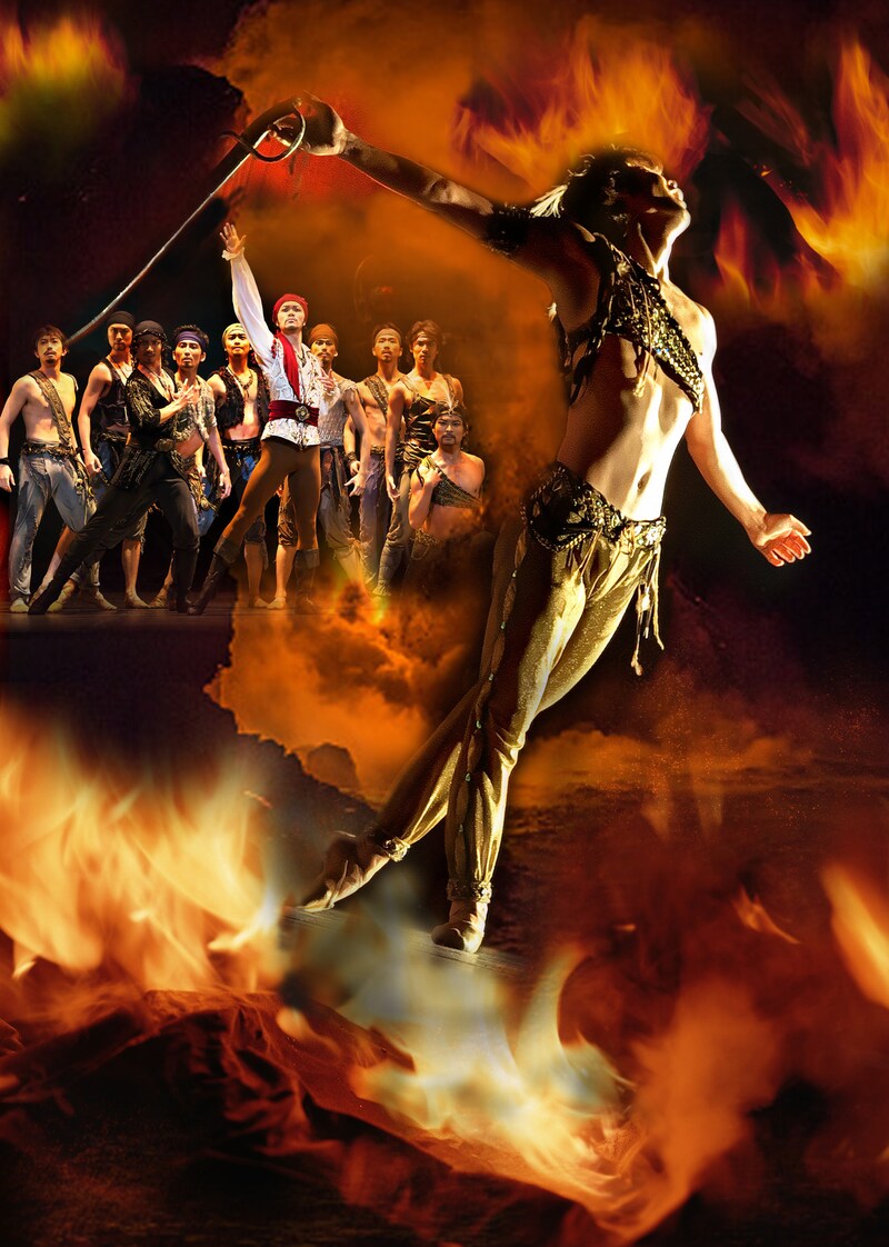 Tetsuya Kumakawa K-BALLET COMPANY Spring 2020「海賊」ビジュアル。(c)Shunki Ogawa