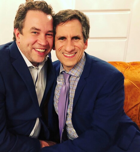 左からジェームズ・ウェズリー、セス・ラデツキー。