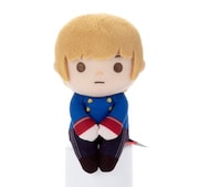 ミュージカル「エリザベート」オリジナルグッズの「子ルドルフちょっこりさん」。