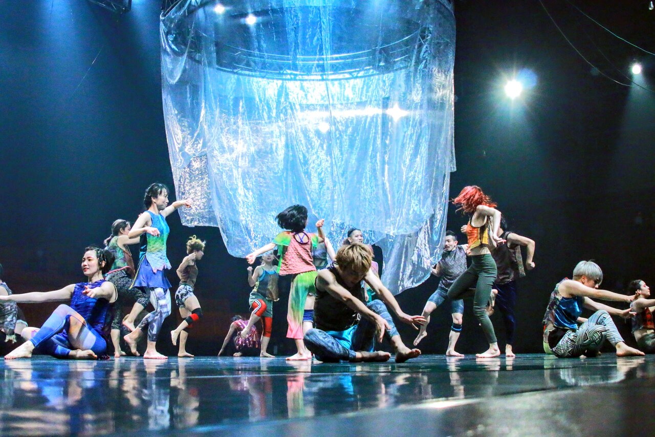 Baobab「ジャングル・コンクリート・ジャングル」より。（Photo by Riki Ishikura）