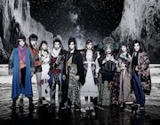 WOWOW「地球ゴージャス25周年祝祭公演『星の大地に降る涙 THE MUSICAL』」ビジュアル
