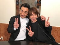 左から斉藤慎二（ジャングルポケット）、浦井健治。