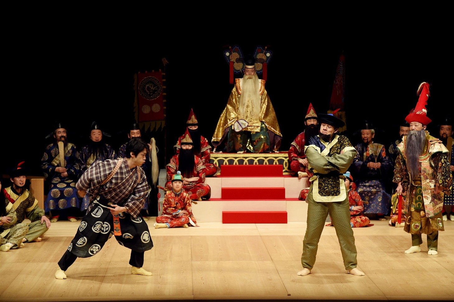 「唐人相撲」より。（撮影：細野晋司）