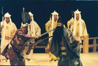 「狂言劇場 その弐『髭櫓 カケリ入』」より。（撮影：上牧佑）