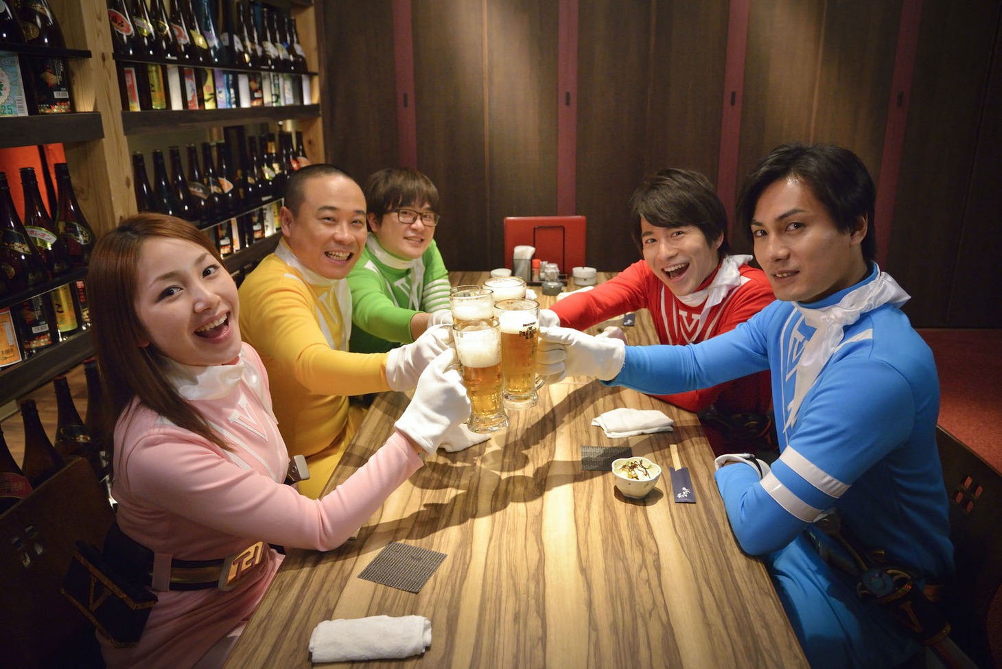 テレビドラマ「乾杯戦士アフターV」より。