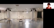 Dance Base Yokohamaオンラインプレス発表会の様子。