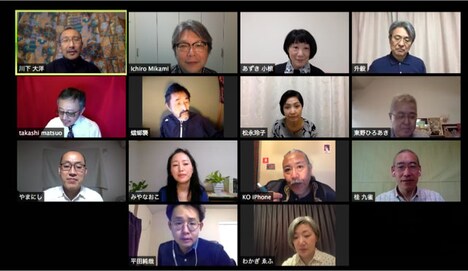 2020リモート読み合わせ版「12人のおかしな大阪人」参加者