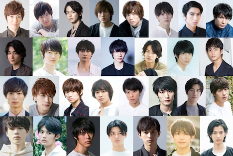 チーム・ハンサム！オリジナル チャリティTシャツプロジェクトの参加者。