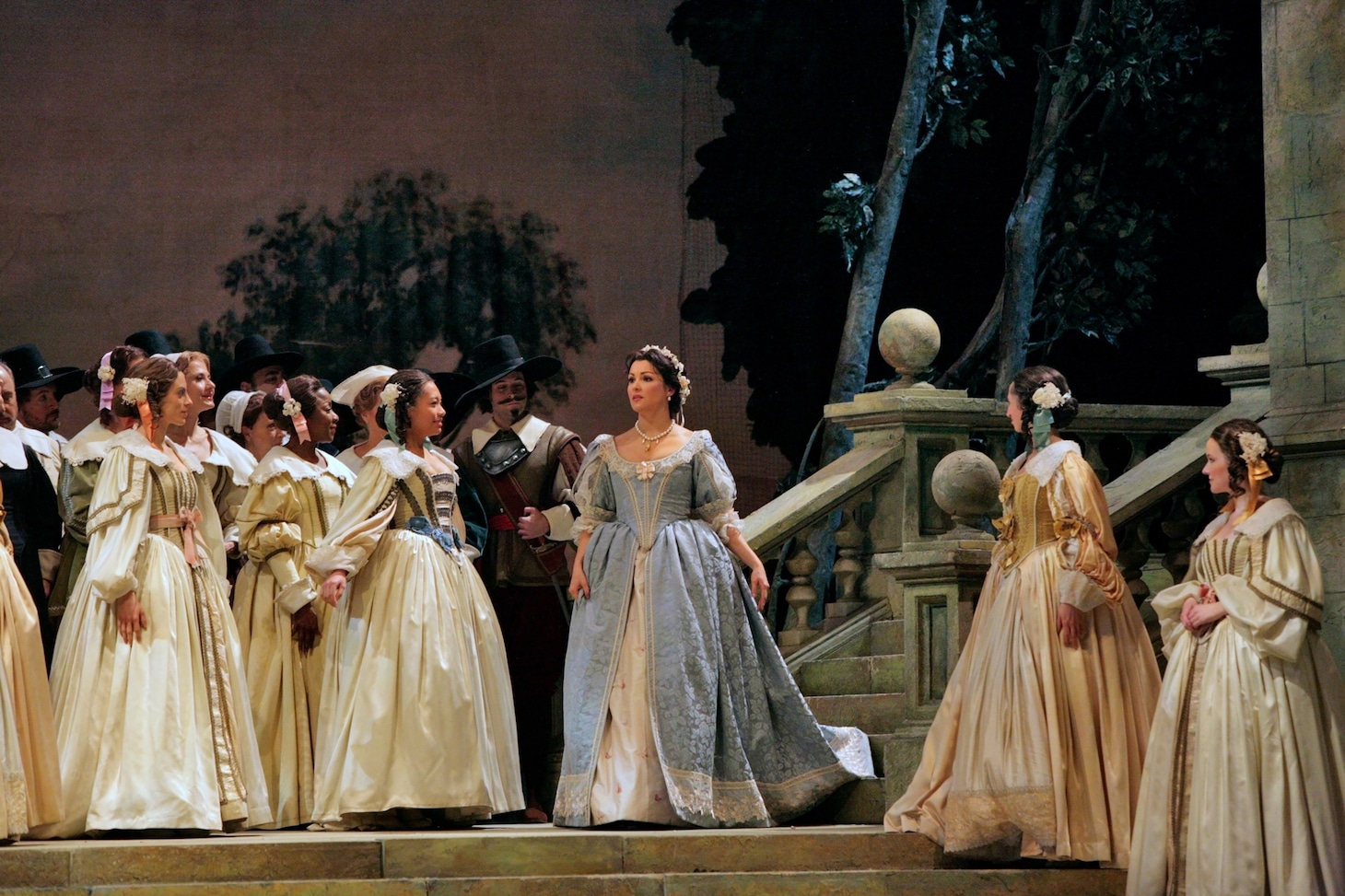 「清教徒」より。（Photo:Ken Howard / Metropolitan Opera）