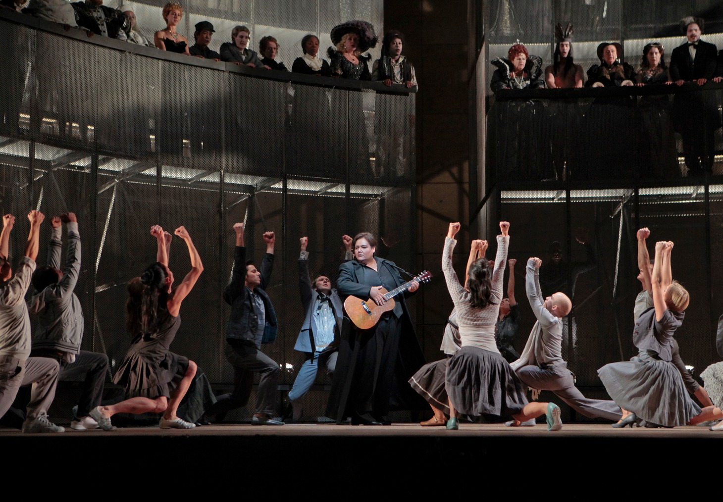「オルフェオとエウリディーチェ」より。（Photo:Ken Howard / Metropolitan Opera）