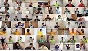「ミュージカル『テニスの王子様』#おうちでテニミュ スペシャル映像 みんなで歌おう!『スマイル・アンド・ティアズ』♪いっしょにフワフワ♪」より。