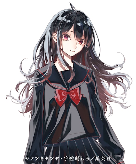 マンガ「アクタージュ act-age」より、ヒロインの夜凪景。