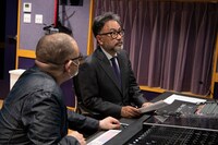 「シネマ歌舞伎／三谷かぶき 月光露針路日本 風雲児たち」の編集風景。