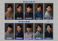 朗読劇「僕とあいつの関ヶ原」「俺とおまえの夏の陣」無観客ライブ配信の出演者。（提供：ホリプロ）