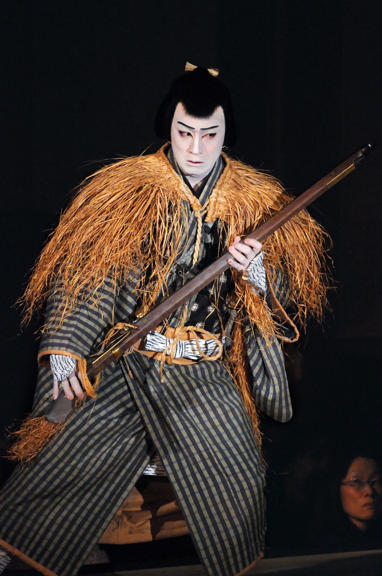 2013年12月上演「仮名手本忠臣蔵 五・六段目」より、松本幸四郎扮する