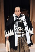 2012年4月上演「仮名手本忠臣蔵 四段目」松本幸四郎扮する大星由良之助。(c)松竹