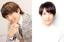 左から有澤樟太郎、鈴木拡樹。